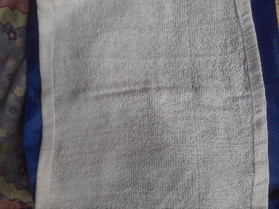 Picture of ছোট সাদা রঙের  নরম রুমাল বা পকেট রুমাল (2 পিস) - towel