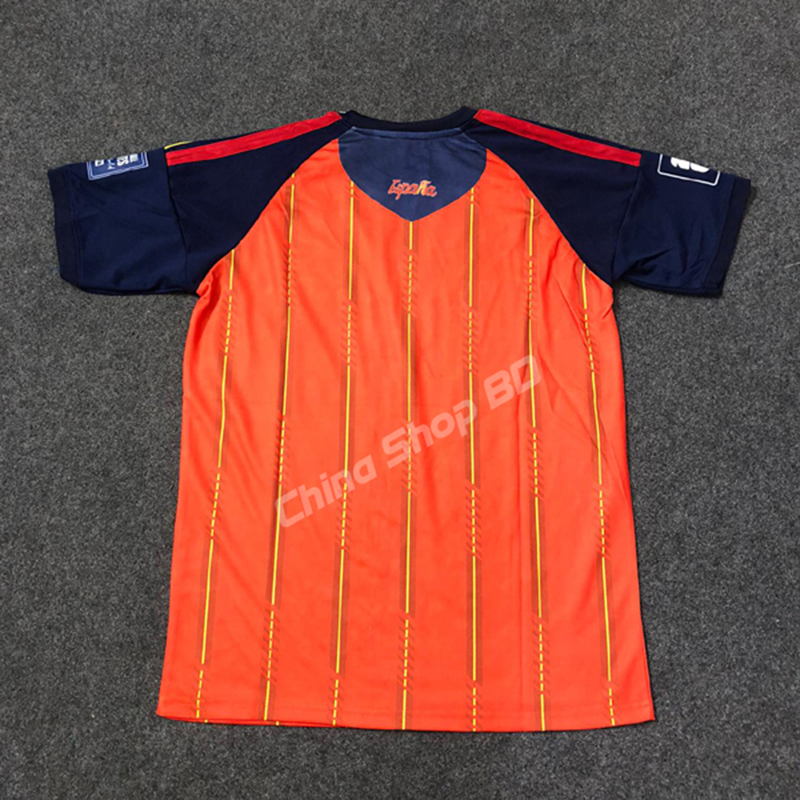 Picture of Spain Home 2026 World cup Half Sleeve premium National Team Football Jersey (Logo Embroidery), Multicolor