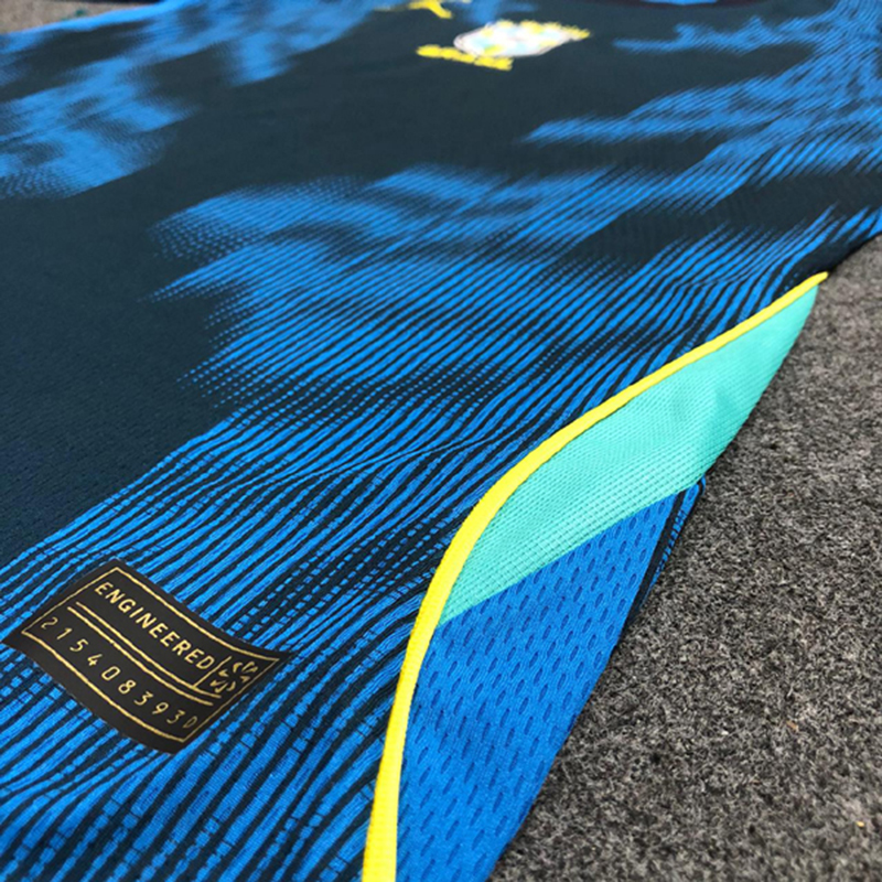 Picture of Brazil away World Cup Half Sleeve Premium Football Jersey 2026 (Logo Embroidery), Blue