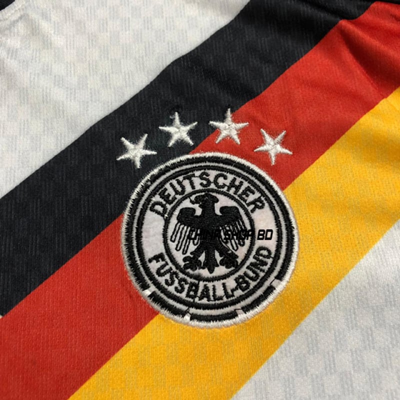 Picture of Germany Home 2026 World cup Half Sleeve premium National Team Football Jersey (Logo Embroidery), Multicolor