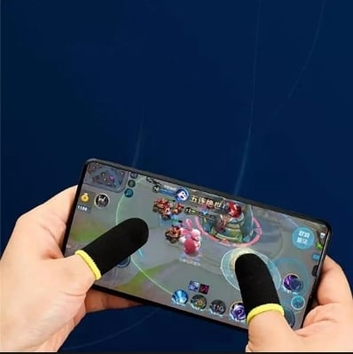 Picture of PUBG Finger Sleeves or Gloves for Mobile Game Control (1 Pair)  - Finger Sleeve