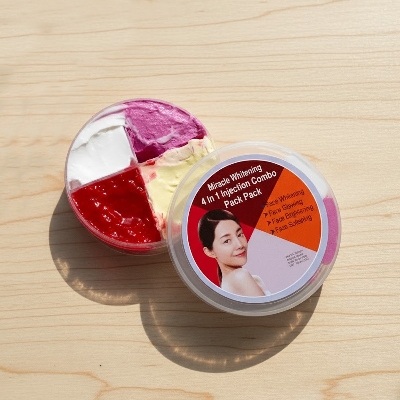 Picture of 4 in 1 Miracle Injection Whitening Face Pack (350g)