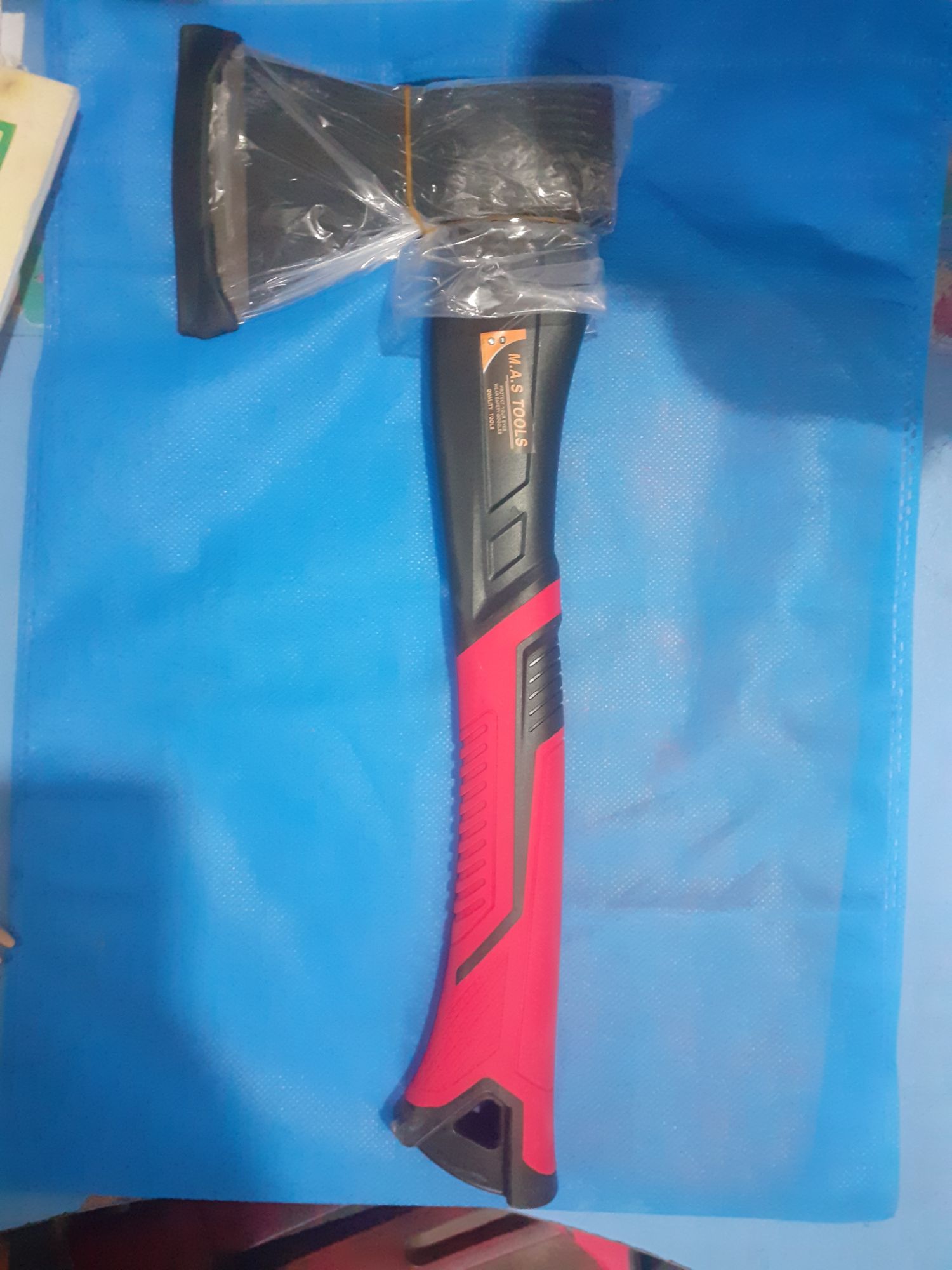 Picture of Wood Cutting or Meat Cutting or as Fire Tool Carbon Steel Axe or Kural  (1 Piece)