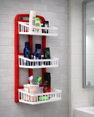 Picture of RFL Roman Wall Rack  – Stylish Durable Plastic Wall Mounted Storage Rack