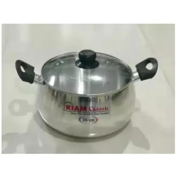 Picture of KIAM Classic Belly Shape Saucepan 40 Cm(Silver)