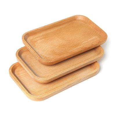 Picture of Classic Carving Wooden Tray (8/12 inch)