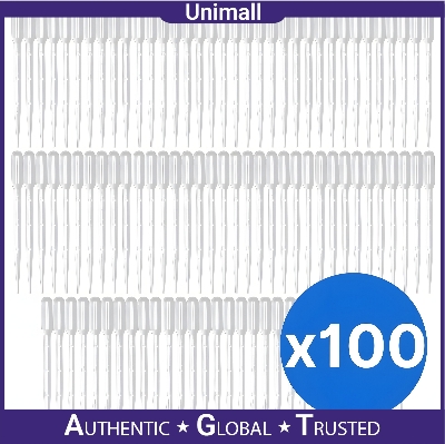 Picture of Plastic Dropper 3ml – 100 Pcs Wholesale Pack | Measuring Dropper for Medicine, Oil, Serum & Lab Use