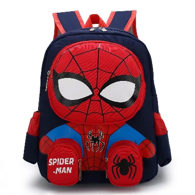 Picture of School Backpack for Children Student Black dark