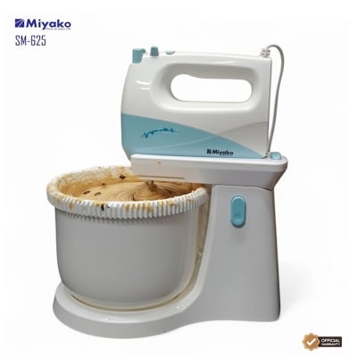 Picture of Miyako SM-625 Electric Egg Beater / Hand Mixer with Bowl, White