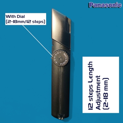 Picture of Panasonic ER-2031K Rechargeable Hair & Beard Trimmer – Cord/Cordless 12 Length Settings (2-18mm), Black