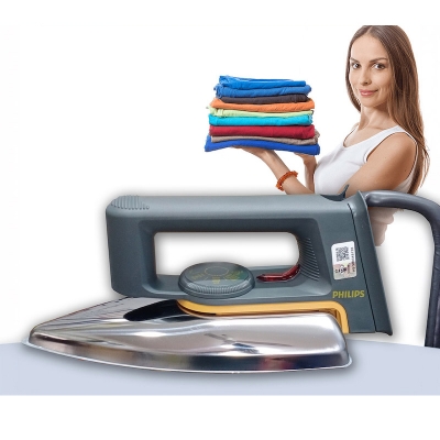 Picture of PHILIPS Automatic Dry Iron, HD1172, Black&Silver.