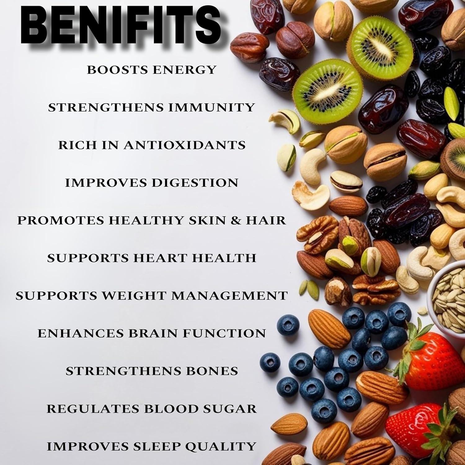 Picture of Mixed Fruits and Nuts with_Honey -1Kg