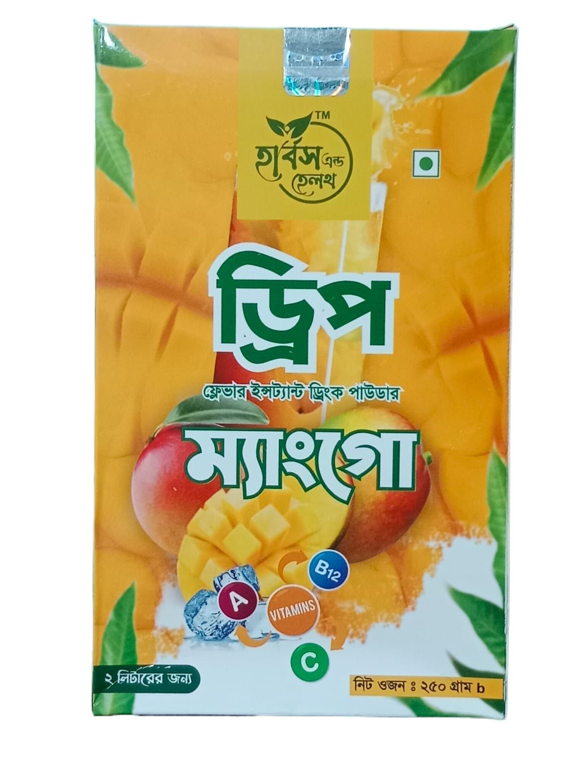 Picture of Herbs& Health Mango Flavour Instant Drinking Powder 250g