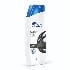 Head & Shoulders Silky Black Anti Dandruff Shampoo for Women & Men 340ML - Black