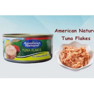 Picture of 2pcs-Combo-American Natural Tuna Flakes in Vegetable oil-185 gm*2pcs=270g