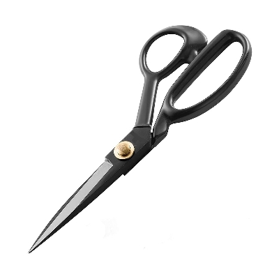 Picture of Tailor Scissors 10 inch - Heavy Duty Sewing Fabric Scissors for Leather Cutting Industrial Sharp Shears - Silver