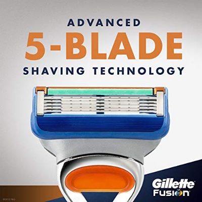 Picture of Gillette Fusion5 Manual Shaving Razor Blades – 2pcs (Cartridge) - Multicolor
