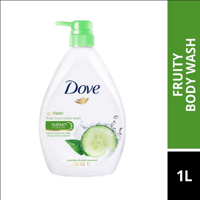 Picture of DOVE Go Fresh Fresh Touch Shower Gel 1L-available flavors(Malaysia) - Lemongrass