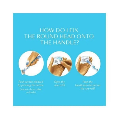 Picture of Gillette Venus Smooth Sensitive Women's Razor Blade Refills 2 Blades - Green