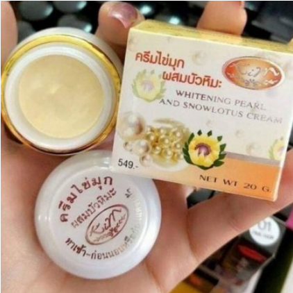 Picture of Kim Whitening Pearl And Snow Lotus Cream - 20gm - White Thailand