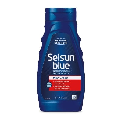 Picture of Selsun Blue Medicated Anti-dandruff Shampoo with Menthol,325ml - Multicolor