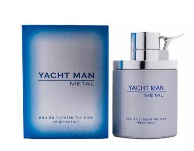 Picture of Yacht Man Metal Eau De Toilette 100 Ml Men's Perfume Long Lasting Fresh Scent