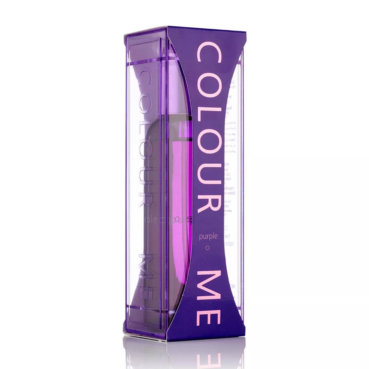 Picture of Body perfume party scent Colour Me Purple Used for female - 100 ml - Purple