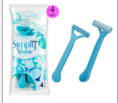 Picture of Venus 2 Women’s Disposable Razors (4 razors) - Blue