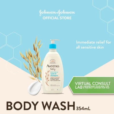Picture of Aveeno Baby Daily Moisture Wash & Shampoo 354ml - Multicolor
