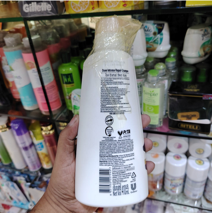 Picture of Dove Ultra Care Intense Repair Shampoo for Damaged Hair-410ml (Made in Thailand) - White