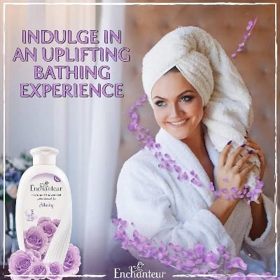 Picture of Enchanteur Alluring Shower Gel, Shower Fxperience With Fine Floral Fragrance, 550 Ml - Lavender