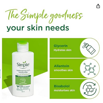 Picture of SimpLe Kind To Skin Replenishing Rich Moisturiser 125ml