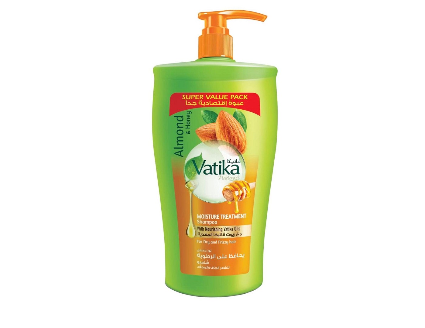 Picture of Vatika Moisture Treatment Shampoo with Almond & Honey 1000ml - Multicolor