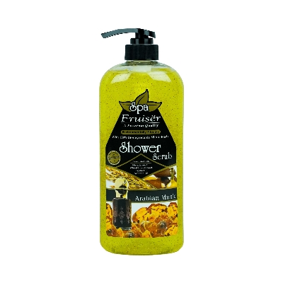Picture of International Malaysian product Body wash Shower scrub SPA Arabian Musk used for male / female- 730 ml - Floral