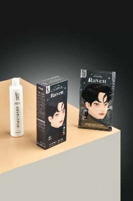 Picture of Kota Color Cream Hair Color (NATURAL BLACK) - Black