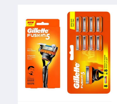 Picture of Gillette Fusion 5 Razor And 8Pack Mega Blade Combo Set
