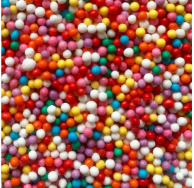 Picture of Sweet Sugar Ball Multi Color 100 Gms