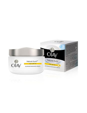 Picture of Olay Natural Aura Day SPF 15 Cream 50gm - Off White