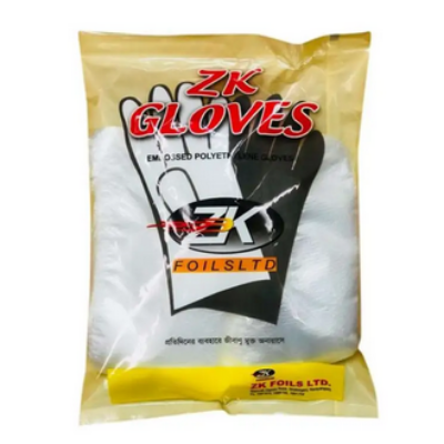 Picture of 200PCS Disposable Gloves Multi-functional Gloves For Kitchen Cooking Household Cleaning Food Plastic Food Prep Safe Gloves - White