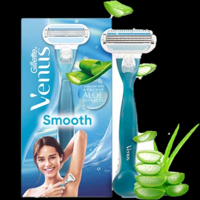 Picture of Venus Hair Removal Razor for Women Aloe Vera - Multicolor
