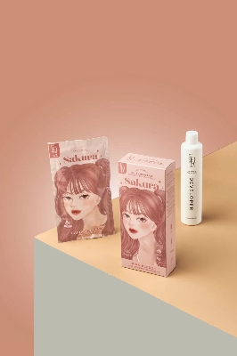 Picture of Kota Color Cream Hair Color (Pink Blonde) - Multicolor