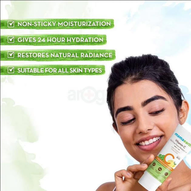 Picture of Mamaearth Vitamin C Face Moisturizer Size: 80gm