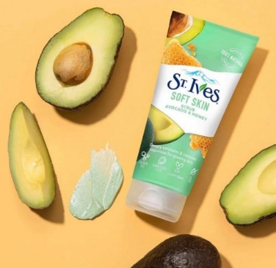 Picture of International USA product ST Ives Soft Skin face scrub - 170 GM - Multicolor