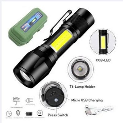 Picture of Zoom Flash Ligh Xpe+COB - Black