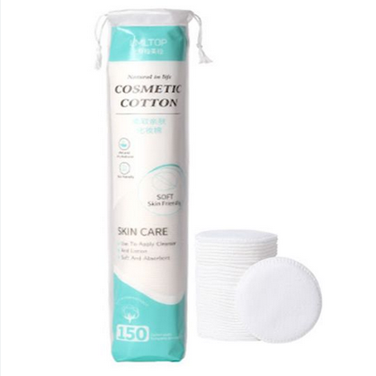 Picture of Round Cotton Wool Cosmetic-100 pcs - White