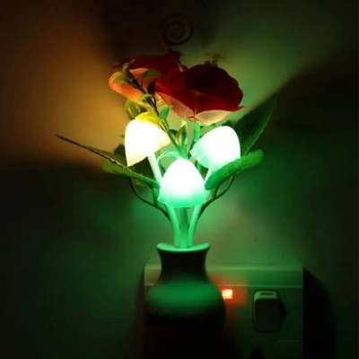 Picture of LED sensor Mushroom Night Light Lamp – White