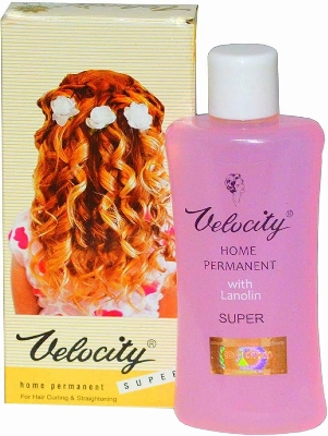Picture of Velocity Home Permanent for Hair Curling and Straightening - 100 ml - Multicolor
