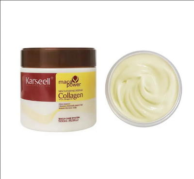 Picture of Karseell Collagen Hair Treatment Deep Repair Conditioning Argan Oil Collagen Hair Mask Essence for Dry & Damaged Hair – 500ml