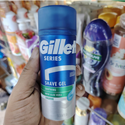 Picture of Gillette Series Sensitive Shave Gel with Aloe-75 ml (Made in UK)