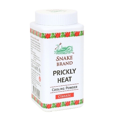 Picture of Snake Brand Prickly Heat Cooling Classic Powder 50gm - White